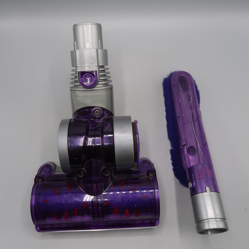 Dyson Animal DC14‎ Mini Turbine Head Brush Cleaner Attachment Purple & Brush